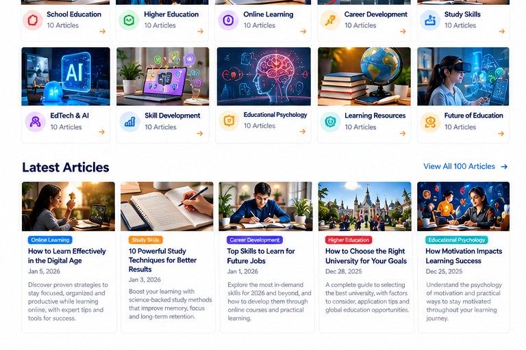 Project-Based Learning for School Students education image